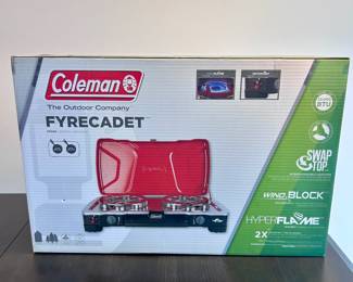 Lots of new in box Coleman camping gear