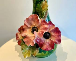 Vintage Italian floral vase