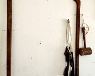 Antique ice skates & edgers 