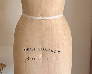 Antique dress form