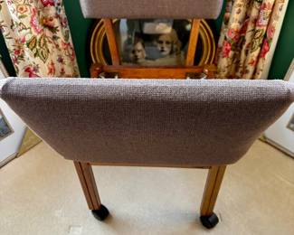 Sewing chair with flip us seat for storage