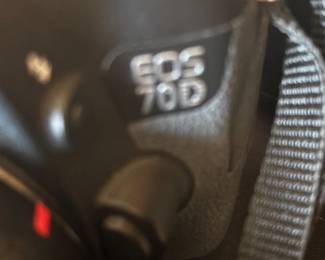 Label of Nikon camera