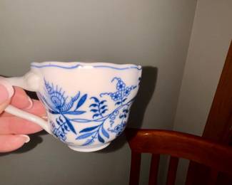 Side view of Blue Danube