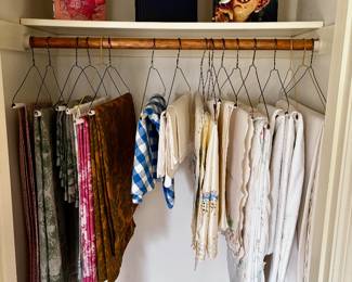 Table linens William Sonoma and others 