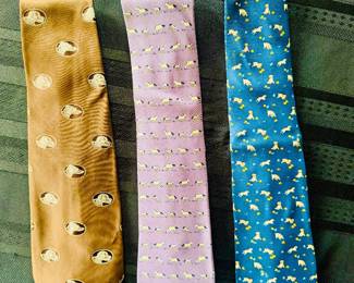 Alynn Neckwear, Ben Silver, Bottega Veneta, Gucci, Hermes, Holland & Holland, Laura Pearson, Marco Polo, Millimeters, Ralph Marlin, Saint- Phil, Salvatore Ferragamo, Tobacco's and Vineyard Vines