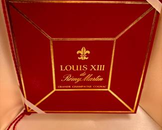 Remy Martin Louis XIII Cognac Baccarat Crystal Decanter highly sought after collectible in the world of fine spirits!
