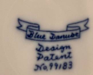 Blue Danube label
