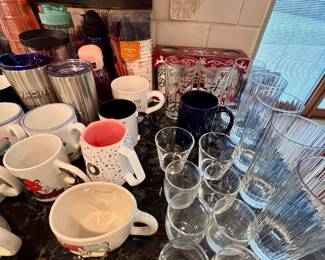Glassware and mugs
