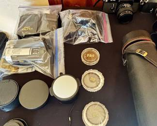 Camera lenses and accessories