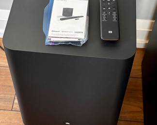 JBL Subwoofer and soundbar