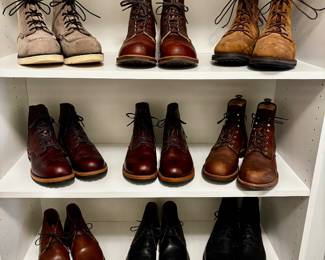 RED WING BOOTS Mens size 11, 11 1/2 and 12 ALL LIKE NEW!!!