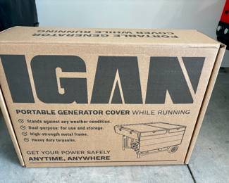 IGAN Portable Generator cover/cover while generator is running