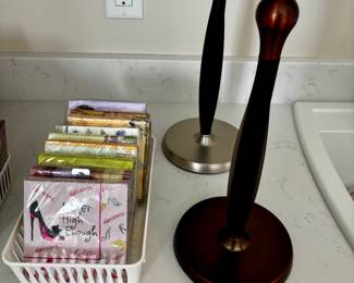 Napkins and paper towel holders
