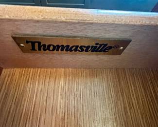 Thomasville manufacturer's label