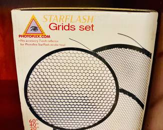 Photoflex Star Flash 3 grid set