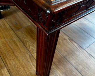 Henkel Harris coffee table leg detail