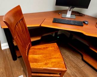 Solid side chair Nichols and stone