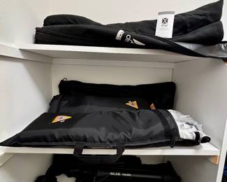 Camera gear storage bags