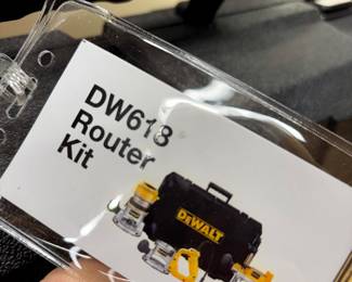DeWalt Router kit