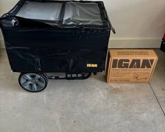 FIRMAN Generator with storage cover, outdoor all weather cover used while running, power suppy