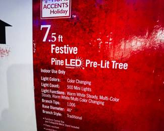 7.5 Christmas tree LED 500 lights