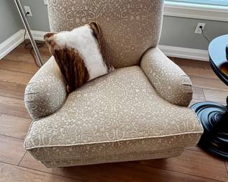 Pair of Ethan Allen reclining chairs with  Feather Blend cushions care couldn't be easier! PAIR
