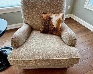 Pair of Ethan Allen reclining chairs with  Feather Blend cushions care couldn't be easier! PAIR