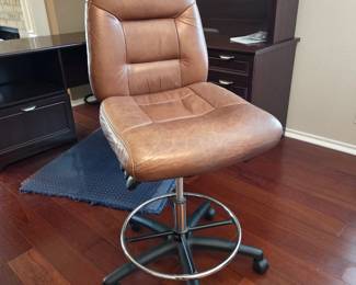 Vintage Leather Office Chair