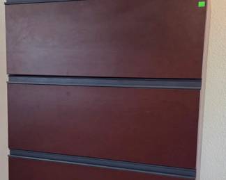 4 Drawer Filing Cabinet 35in W x 20in D x 57.5in T