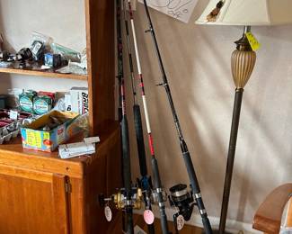 Fishing poles