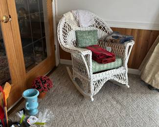 Wicker chair 