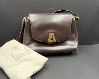 Brown Gucci handbag