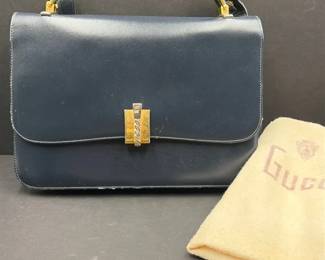 Navy Vintage Gucci