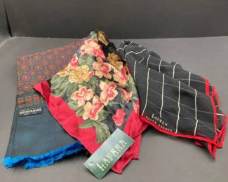 Ralph Lauren silk scarves