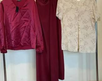 Blouses and wrap pants