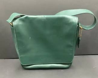Green Coach Crossbody
