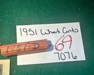 1951 Wheat Pennies