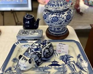 Blue and White Ceramic