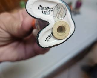 Most of the salt and pepper shakers are from the '50s, they are named, ( Anthropomorphic) clay art. They are rather expensive they will not be bumbled for lower prices.