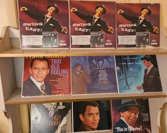 Various vintage Frank Sinatra albums $5 each