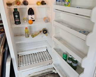 Garage fridge works very good, $150