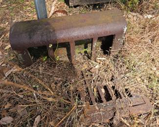 This item here is extremely unique, taken from a construction site in Miami in the 1970s It is a drain and gutter system. Extremely heavy and needs to be dug out.$250