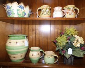 FRENCH POTTERY ITEMS