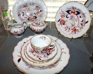 VINTAGE BOOTHS "FRESIAN" CHINA SET (70 PCS}