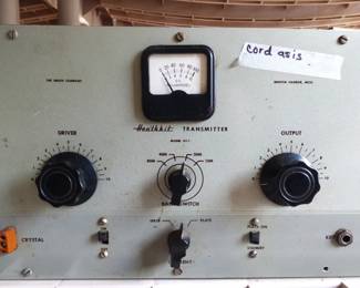 HEATHKIT TRANSMITTER MODEL AF-1 (CORD "AS IS"}