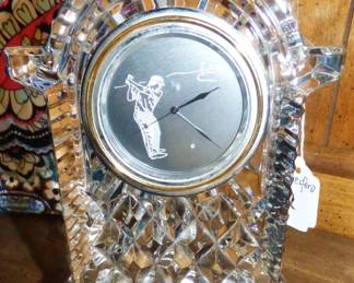 WATERFORD GOLF CLOCK