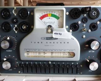 HEATHKIT TUBE CHECKER MODEL IT-21 WITH ASSEMBLY MANUAL