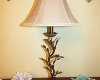 ONE OF A PAIR OF LAMPS