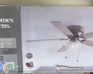 New 5 blade ceiling fan.