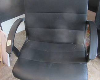 One two nice office chairs.